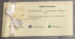Quatre bons cadeaux Les Tartes à Tata