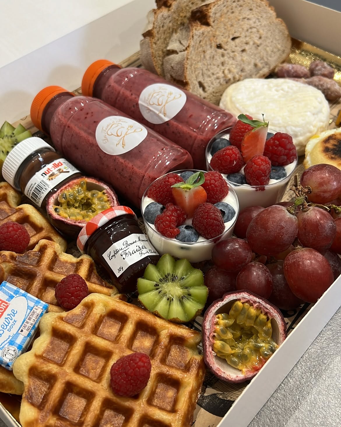 Brunch artisanal Les Tartes à Tata